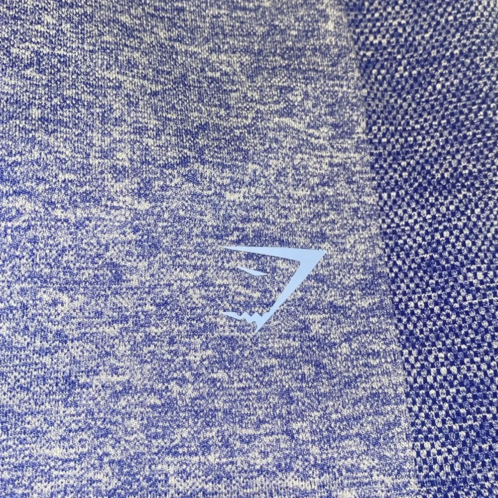 (A11) Gymshark Flex Shorts - Earl Blue Marl, Size Small,‎ EUC